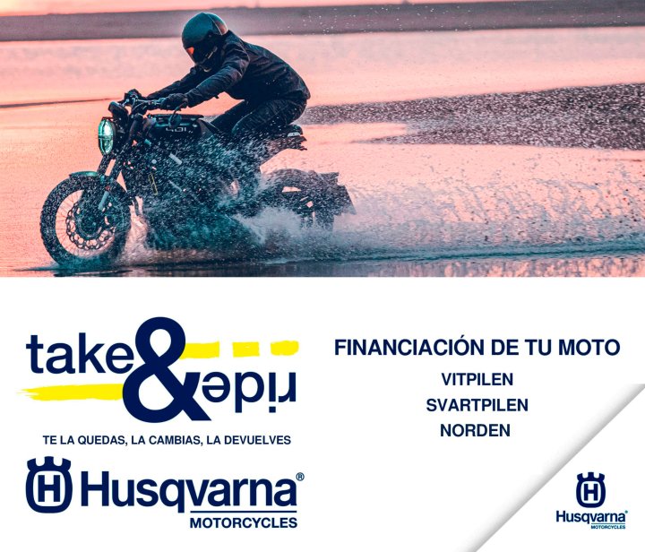 Promoción Take&Ride Husqvarna Motorcycles