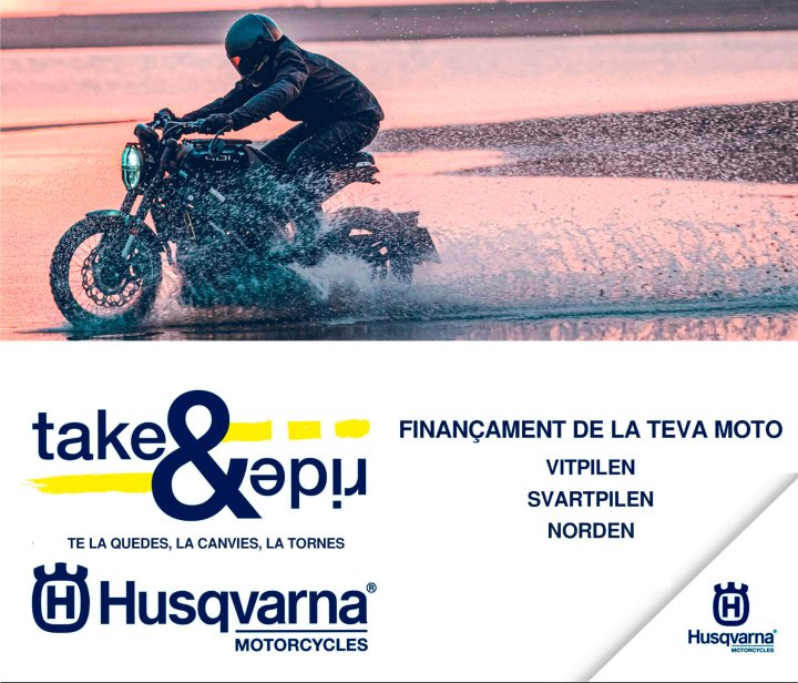 Promoció Take&Ride Husqvarna Motorcycles