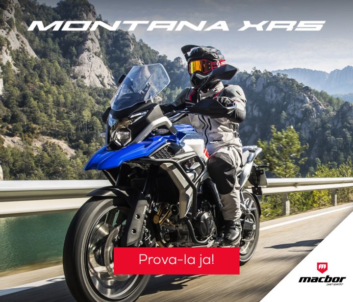 Promoció Macbor test ride Montana XR5