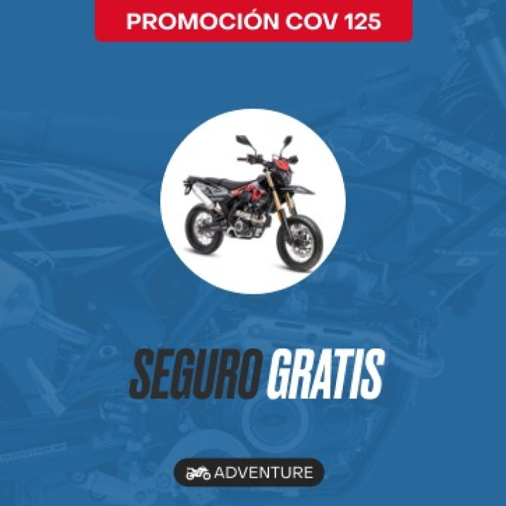 Promoción lanzamiento COV 125