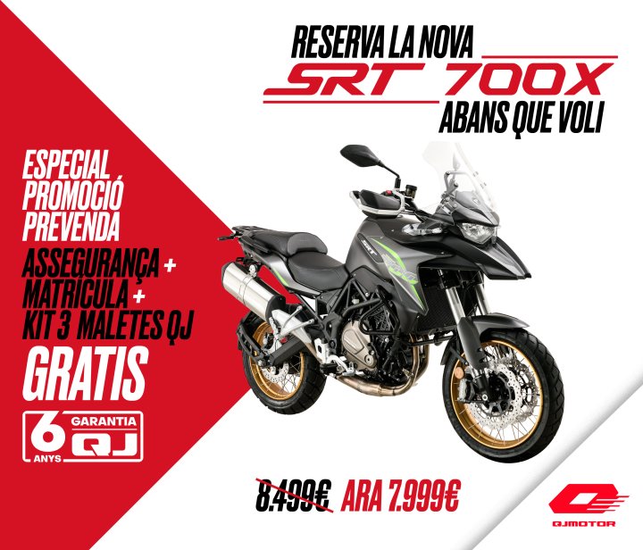 Promoció especial SRT 700X